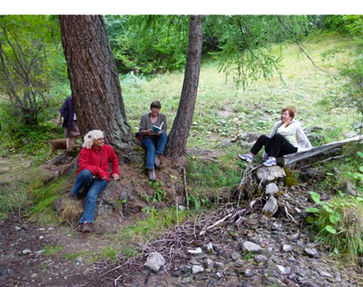 Lecture du livre Natures de l'eau en Ubaye